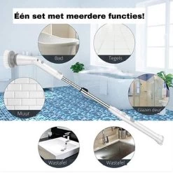 Elektrische Scrubber - Veelzijdige Schrobborstel - Elektrische Schoonmaakborstel - Binnen En Buiten Schoonmaken -Leven Producten Winkel 1200x1200 1293