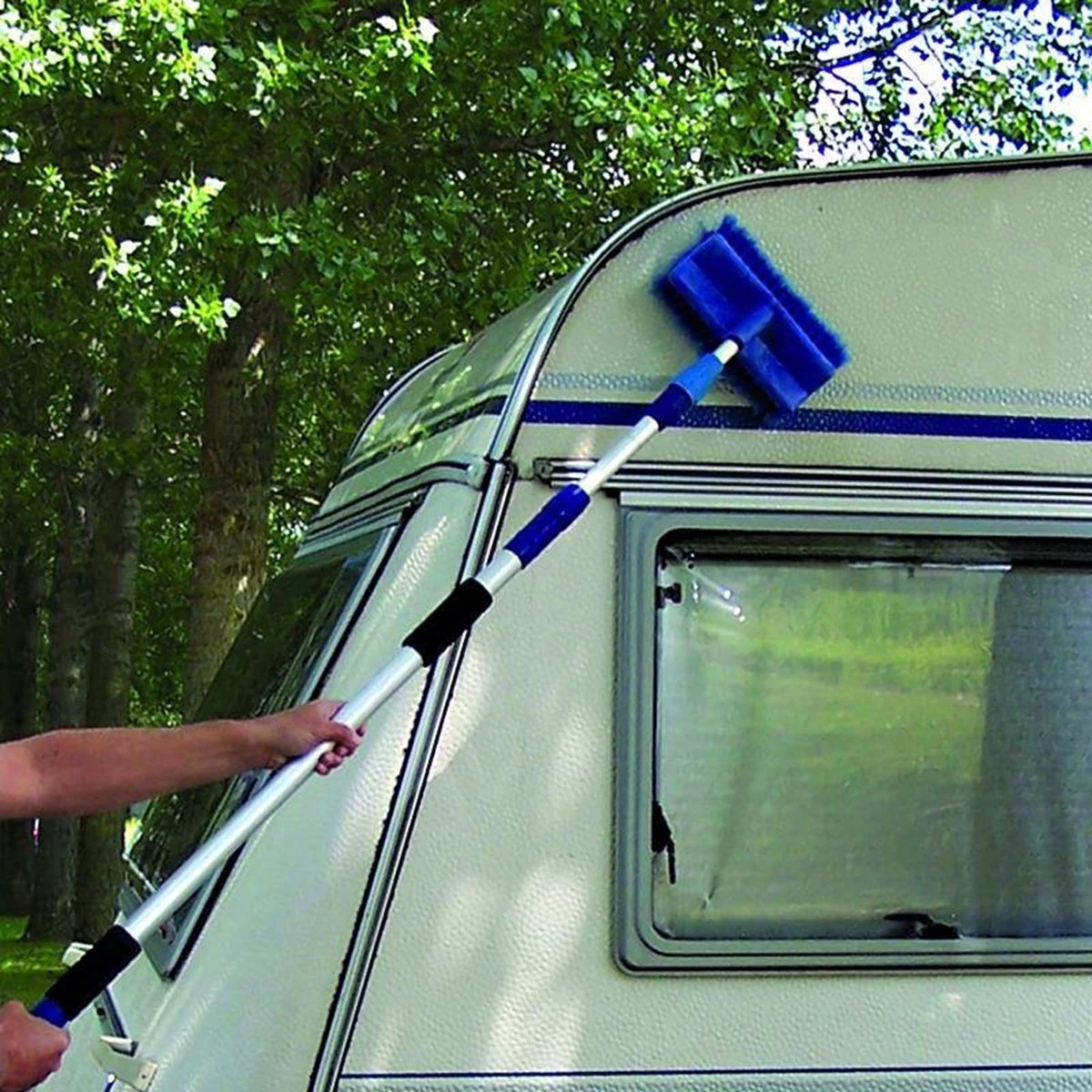 PROPLUS Pro Plus Wasborstel - Heavy Duty - Telescopische Steel - Uitschuifbaar Tot 3 Meter 10 PROPLUS Pro Plus Wasborstel - Heavy Duty - Telescopische Steel - Uitschuifbaar Tot 3 Meter - Afbeelding 8