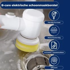 B-care Magic Brush - Elektrische Multifunctionele Schoonmaakborstel - 7 Opzetstukken - Wasborstel - Poetsmachine - Schrobborstel - Handborstel - Werkborstel - Schrobber - Boorborstel - Reinigingsborstel 16 B-care Magic Brush - Elektrische Multifunctionele Schoonmaakborstel - 7 Opzetstukken - Wasborstel - Poetsmachine - Schrobborstel - Handborstel - Werkborstel - Schrobber - Boorborstel - Reinigingsborstel -Leven Producten Winkel 1200x1200 1304