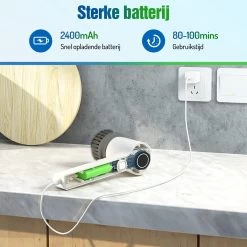 Elektrische Schoonmaakborstel - Schrobborstel - Handborstel - Schuurborstel - Schrobber - Badkamer - Toilet - Keuken -Leven Producten Winkel 1200x1200 1325