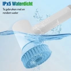 Elektrische Schoonmaakborstel - Schrobborstel - Handborstel - Schuurborstel - Schrobber - Badkamer - Toilet - Keuken -Leven Producten Winkel 1200x1200 1327