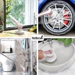 GoScrub® Elektrische Schoonmaakborstel – Elektrische Schrobber - Schrobborstel – Voor Badkamer Of Keuken – Schrobber Met Steel – Luiwagen – Polijstmachine - Roze 17 GoScrub® Elektrische Schoonmaakborstel – Elektrische Schrobber - Schrobborstel – Voor Badkamer Of Keuken – Schrobber Met Steel – Luiwagen – Polijstmachine - Roze -Leven Producten Winkel 1200x1200 1341