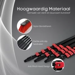 Merkloos Telescoopsteel Ramenwassen 4,6M - Met Borstel & Waterdoorvoer - Voor Ramen - Watertoevoer - Borstel -Leven Producten Winkel 1200x1200 1378