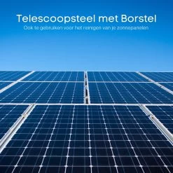Merkloos Telescoopsteel Ramenwassen 4,6M - Met Borstel & Waterdoorvoer - Voor Ramen - Watertoevoer - Borstel -Leven Producten Winkel 1200x1200 1380