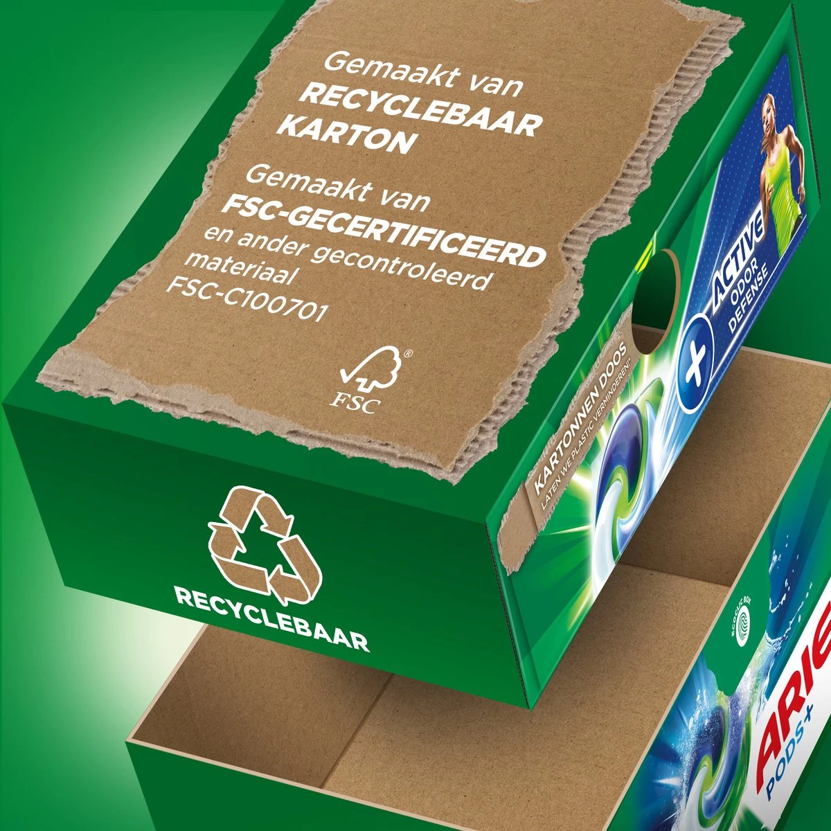 Ariel Wasmiddel Pods + Actieve Geurbestrijding - 4 X 28 Wasbeurten - Voordeelverpakking 8 Ariel Wasmiddel Pods + Actieve Geurbestrijding - 4 X 28 Wasbeurten - Voordeelverpakking - Afbeelding 6