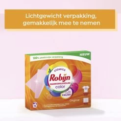 Robijn Classics Color Wasmiddeldoekjes - 4 X 16 Wasstrips - Voordeelverpakking 16 Robijn Classics Color Wasmiddeldoekjes - 4 X 16 Wasstrips - Voordeelverpakking -Leven Producten Winkel 1200x1200 174
