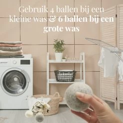 Goodlifehacks Originele XL 6 Stuks Drogerballen - Wasbollen - Wasverzachter - Zero Waste Dryerballs - Duurzaam - Herbruikbare Droogballen - Wit & Grijs - Energie Besparen -Leven Producten Winkel 1200x1200 31