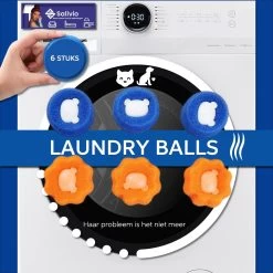Salivio Laundryballs - 8x Wasbol Set - Huisdieren Haar Verwijderen - Wasbollen - Drogerballen - Energiebesparend - Wasverzachter - Milieuvriendelijk Wassen 10 Salivio Laundryballs - 8x Wasbol Set - Huisdieren Haar Verwijderen - Wasbollen - Drogerballen - Energiebesparend - Wasverzachter - Milieuvriendelijk Wassen -Leven Producten Winkel 1200x1200 437