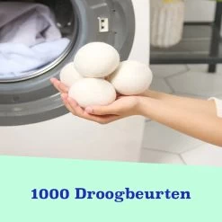 Casa Calma Drogerballen (6 Stuks) - Inclusief Opbergzakje - 100% Natuurlijk Schapenwol - Droger Ballen - Zero Waste Wasverzachter Bollen - Energiebesparend Drogen Met Droogbollen - Dryer Balls - Diervriendelijk & Milieuvriendelijk - Energie Besparen 16 Casa Calma Drogerballen (6 Stuks) - Inclusief Opbergzakje - 100% Natuurlijk Schapenwol - Droger Ballen - Zero Waste Wasverzachter Bollen - Energiebesparend Drogen Met Droogbollen - Dryer Balls - Diervriendelijk & Milieuvriendelijk - Energie Besparen -Leven Producten Winkel 1200x1200 455