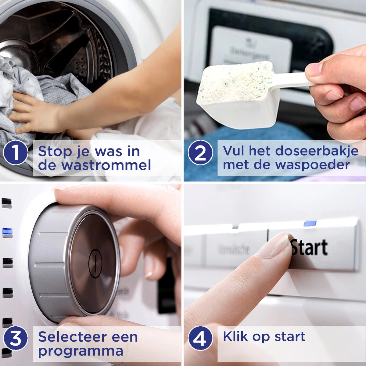 Dixan Powder Extreme Power Wasmiddel - Voordeelverpakking - 100 Wasbeurten 4 Dixan Powder Extreme Power Wasmiddel - Voordeelverpakking - 100 Wasbeurten - Afbeelding 2