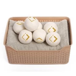 LuxerLiving Wasbol Set Van 6 - Droogt Tot 30% Sneller - Wasverzachter - Droger Ballen - Dryer Balls - Ecologisch - 100% Wol 10 LuxerLiving Wasbol Set Van 6 - Droogt Tot 30% Sneller - Wasverzachter - Droger Ballen - Dryer Balls - Ecologisch - 100% Wol -Leven Producten Winkel 1200x1200 507