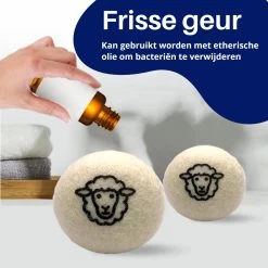 Waspakket - 6 Drogerballen - 2 Wasbollen - Maatschepje - Wasdoekje - Doseerbol - Wasbol - Doseerbollen 13 Waspakket - 6 Drogerballen - 2 Wasbollen - Maatschepje - Wasdoekje - Doseerbol - Wasbol - Doseerbollen -Leven Producten Winkel 1200x1200 510