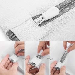 ForDig Wasnet Waszakjes (5 Stuks) Voor Lingerie En Fijne Was - Geschikt Voor Wasmachine - Met Rits - Wit 21 ForDig Wasnet Waszakjes (5 Stuks) Voor Lingerie En Fijne Was - Geschikt Voor Wasmachine - Met Rits - Wit -Leven Producten Winkel 1200x1200 526