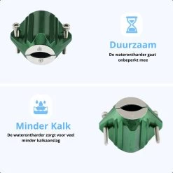 Magnetische Waterontharder - Antikalk - Waterontkalker - Waterverzachter - Douchefilter - Waterontharder Magneet - Groen 7 Magnetische Waterontharder - Antikalk - Waterontkalker - Waterverzachter - Douchefilter - Waterontharder Magneet - Groen -Leven Producten Winkel 1200x1200 564