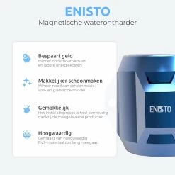 ENISTO® Magnetische Waterontharder Medium – Waterontharder Magneet – Douchefilter – 15.000 Gauss – Waterontkalker – Waterverzachter – Antikalk – Blauw – RVS -Leven Producten Winkel 1200x1200 588
