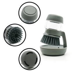 In Round Afwasborstel Met Zeepdispenser / Zeepreservoir – Inclusief Houder – Grijs – Afwas Borstel – Zeep Handborstel – Doseerpomp – Afwasmiddel Dispenser – Navulbaar 12 In Round Afwasborstel Met Zeepdispenser / Zeepreservoir – Inclusief Houder – Grijs – Afwas Borstel – Zeep Handborstel – Doseerpomp – Afwasmiddel Dispenser – Navulbaar -Leven Producten Winkel 1200x1200 771