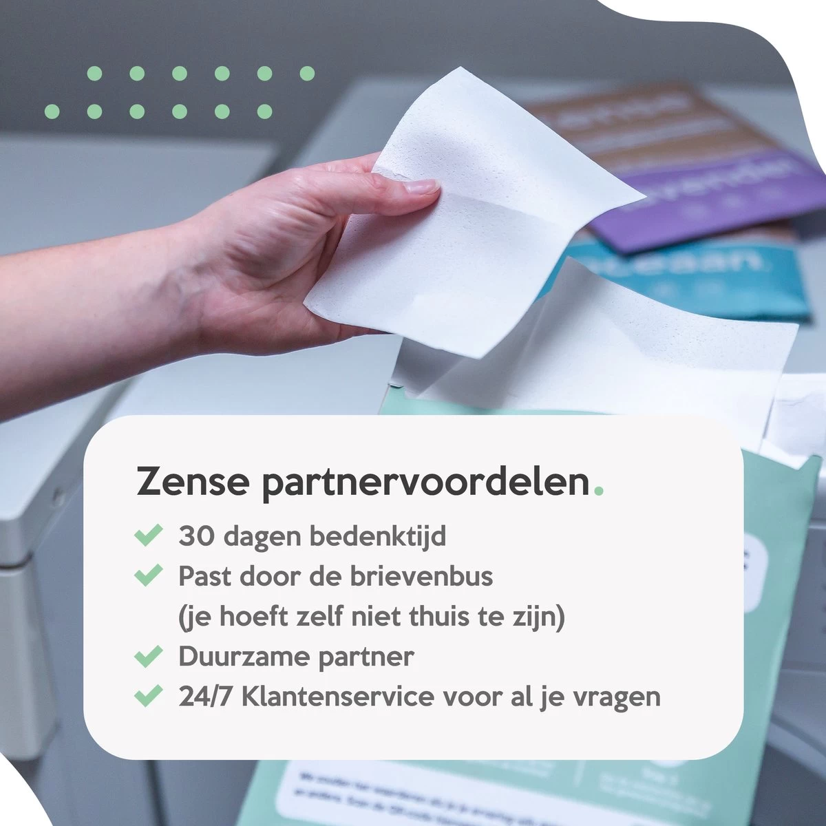 Zense Eco Wasmiddel Wasstrips - 72 Grote Wasbeurten - Neutraal - Wasmiddeldoekjes 10 Zense Eco Wasmiddel Wasstrips - 72 Grote Wasbeurten - Neutraal - Wasmiddeldoekjes - Afbeelding 8