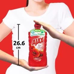 Ajax® Ajax Allesreiniger Fête Des Fleur Rode Bloem 8 X 1L - Voordeelverpakking 12 Ajax® Ajax Allesreiniger Fête Des Fleur Rode Bloem 8 X 1L - Voordeelverpakking -Leven Producten Winkel 1200x1200 889