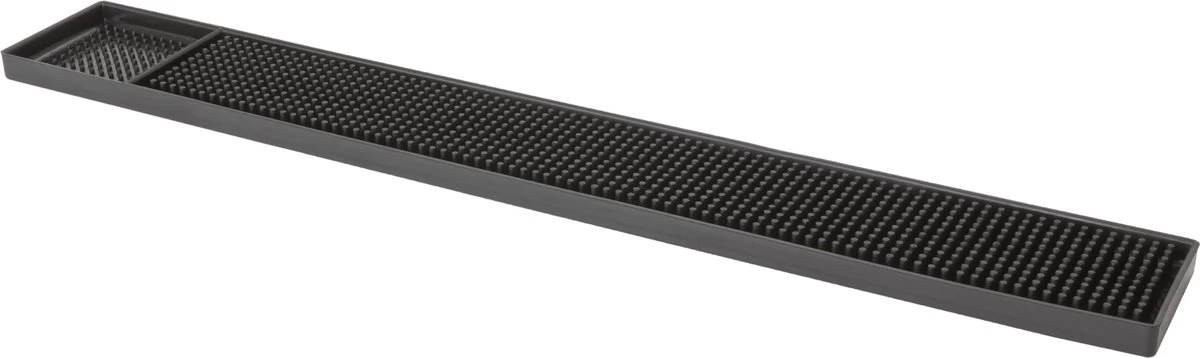 Bar Professional Barmat - 60 X 8 X 2 Cm - Rubber - Zwart 4 Bar Professional Barmat - 60 X 8 X 2 Cm - Rubber - Zwart - Afbeelding 2
