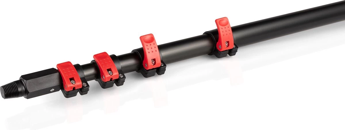 Umuzi Cleaning Telescopische Waterborstel - Uitschuifbare Schrobborstel Voor Ramen, Gevel En Huis - 1,3 Tot 4,6 Meter - Reiniger Met 4 Uitschuifbare Delen - Zeepdispenser Met Doseerknop 9 Umuzi Cleaning Telescopische Waterborstel - Uitschuifbare Schrobborstel Voor Ramen, Gevel En Huis - 1,3 Tot 4,6 Meter - Reiniger Met 4 Uitschuifbare Delen - Zeepdispenser Met Doseerknop - Afbeelding 7