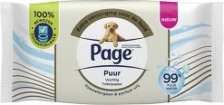 Page Puur Vochtig Toiletpapier - Extra Duurzaam Vochtig Wc Papier - 12 X 38 Stuks - Voordeelverpakking -Leven Producten Winkel 1200x564 2