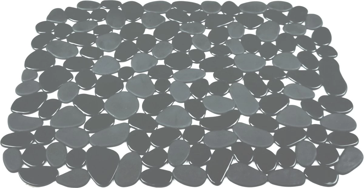 Merkloos Gootsteenmat - 40x30 Cm - Papillon Kiezels Grijs 3 Merkloos Gootsteenmat - 40x30 Cm - Papillon Kiezels Grijs