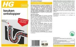 HG Keukenontstopper - 1L - De NR1 Ontstopper - Biologisch Afbreekbaar 9 HG Keukenontstopper - 1L - De NR1 Ontstopper - Biologisch Afbreekbaar -Leven Producten Winkel 1200x741