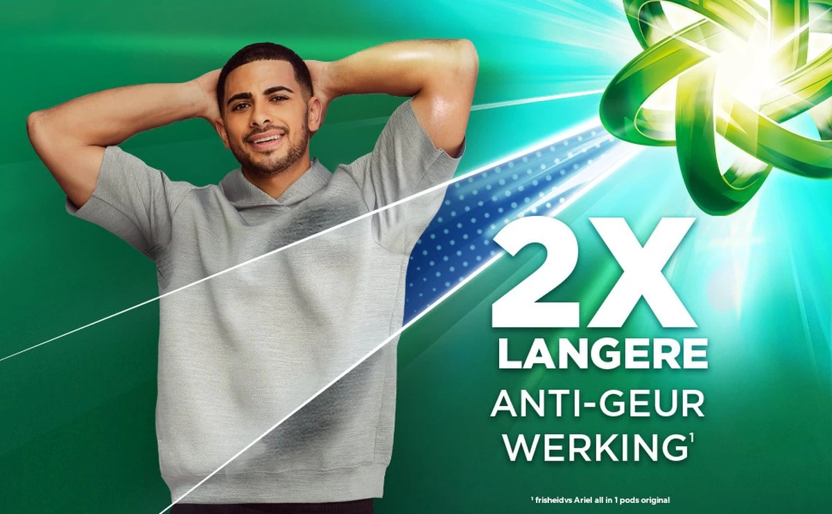 Ariel Wasmiddel Pods + Actieve Geurbestrijding - 4 X 28 Wasbeurten - Voordeelverpakking 10 Ariel Wasmiddel Pods + Actieve Geurbestrijding - 4 X 28 Wasbeurten - Voordeelverpakking - Afbeelding 8