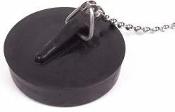 Benson Afvoerstop / Gootsteen Dop / Gootsteenstopper - 44 Mm - Met RVS Ketting 30 Cm -Leven Producten Winkel 1200x767