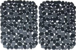 Merkloos Papillon - Gootsteenmat - 40x30 Cm - Kiezels Zwart -Leven Producten Winkel 1200x786