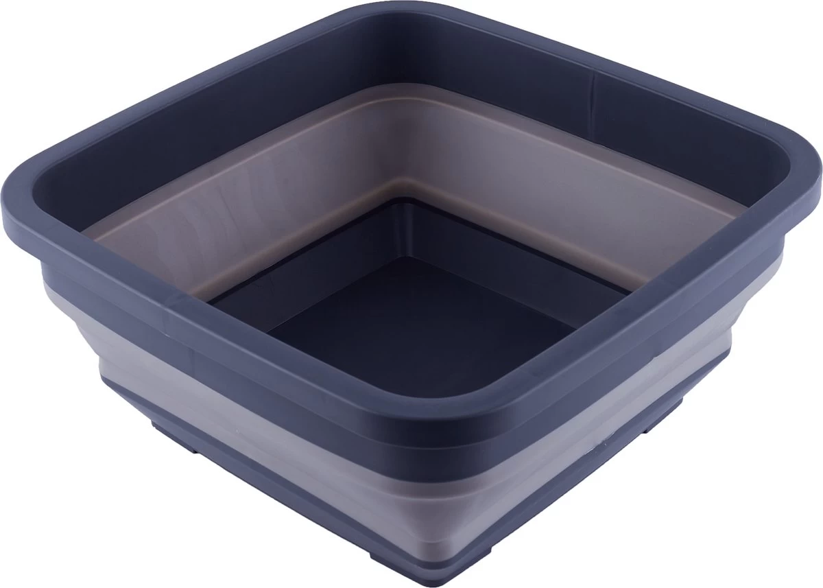 YUGN BLACK Opvouwbare Afwasteil 9 Liter - Afwasbak Teil Wasteil - Afwasbak Vierkant - Afwasteil Opvouwbaar - Ruimtebesparend - Cadeau Tip 8 YUGN BLACK Opvouwbare Afwasteil 9 Liter - Afwasbak Teil Wasteil - Afwasbak Vierkant - Afwasteil Opvouwbaar - Ruimtebesparend - Cadeau Tip - Afbeelding 6