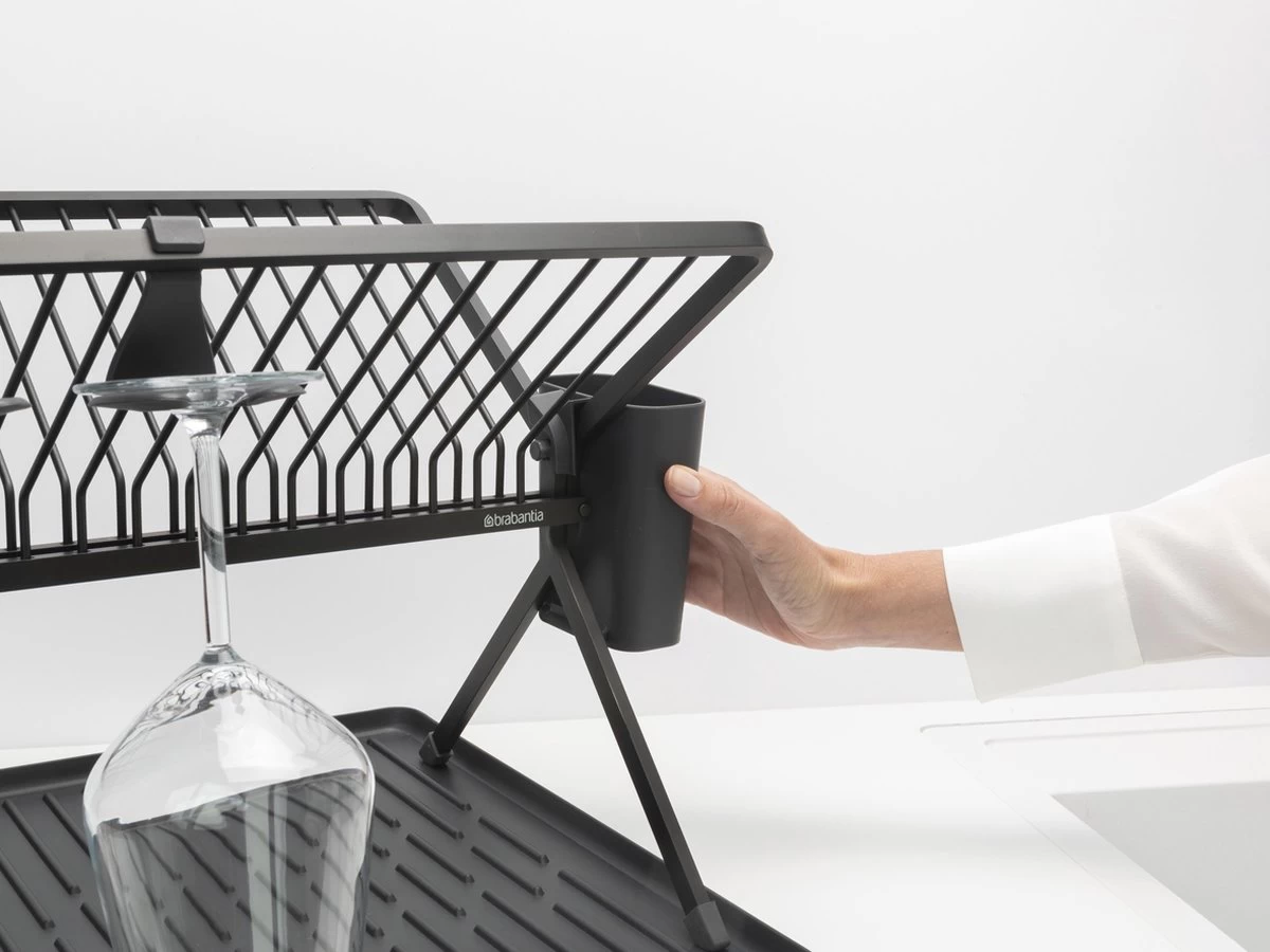 Brabantia SinkSide Afdruiprek - Inklapbaar - Dark Grey 9 Brabantia SinkSide Afdruiprek - Inklapbaar - Dark Grey - Afbeelding 7