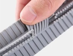 Merkloos Flessenborstel - Siliconen - Schoonmaak - Baby - Bidon - Dopper - Flessen - Reiniger - Wit - Grijs - Glazen - Borstel -Leven Producten Winkel 1200x913