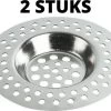 Gootsteen Zeef 2 Stuks 1 Gootsteen Zeef 2 Stuks -Leven Producten Winkel 1200x933