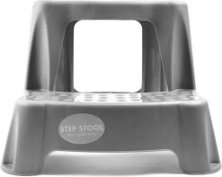 Grijs Kinderkrukje/opstapje Met 2 Treden 35 Cm - Keuken/badkamer Krukjes/opstapjes Voor Kinderen -Leven Producten Winkel 1200x955 1
