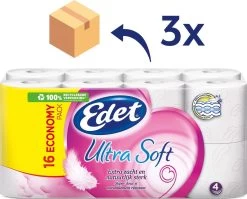 Edet Ultra Soft Wc Papier - 4-laags - 48 Rollen -Leven Producten Winkel 1200x967 5