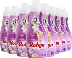 Robijn Creations Paarse Orchidee & Bosbessen Wasverzachter - 8 X 30 Wasbeurten - Voordeelverpakking -Leven Producten Winkel 1200x970