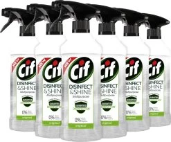 Cif Disinfect & Shine Original Desinfectie Spray - 6 X 500 Ml - Voordeelverpakking 14 Cif Disinfect & Shine Original Desinfectie Spray - 6 X 500 Ml - Voordeelverpakking -Leven Producten Winkel 1200x998