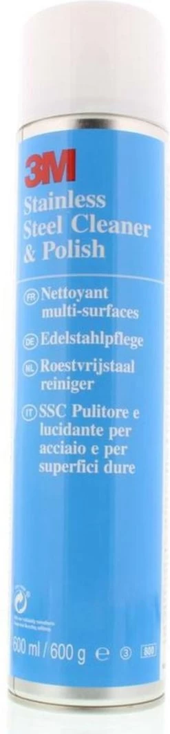 3M RVS Reiniger - 600 Ml -Leven Producten Winkel 279x1200