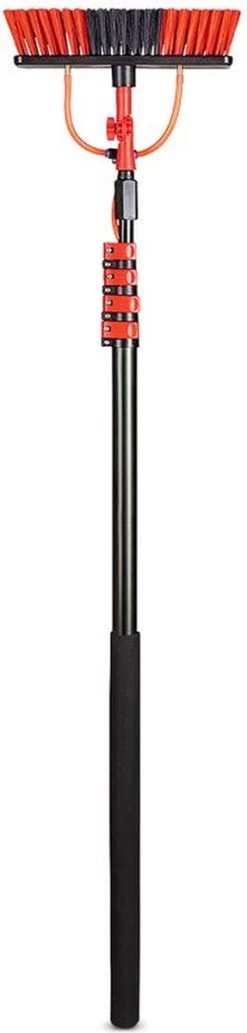 Telescoopsteel Met Borstel 6 Delige Set – Telescoop Met Borstel - Telescoopsteel Ramenwassen – Uitschuifbaar Tot 4,6 Meter - Met Zeepdispenser -Leven Producten Winkel 287x1200