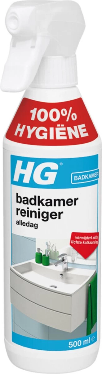 HG Badkamerreiniger Alledag - 500ml - Verwijdert Zeepresten, Huidvetten En Lichte Kalkaanslag 8 HG Badkamerreiniger Alledag - 500ml - Verwijdert Zeepresten, Huidvetten En Lichte Kalkaanslag - Afbeelding 6