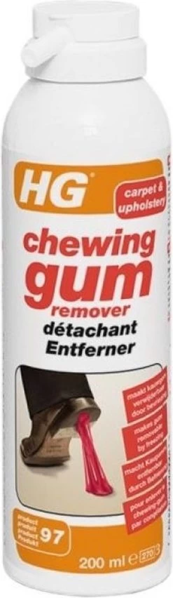 HG Chewing Gum Remover (HG Product 97) - 200ml - Bevriest Kauwgom 15 HG Chewing Gum Remover (HG Product 97) - 200ml - Bevriest Kauwgom -Leven Producten Winkel 348x1200