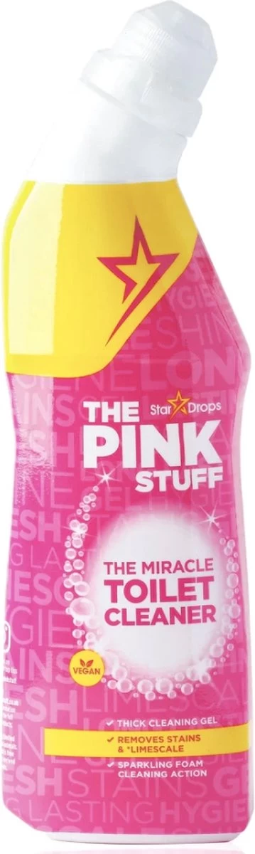 The Pink Stuff The Miracle Toilet Cleaner - Toiletreiniger - 750ml 8 The Pink Stuff The Miracle Toilet Cleaner - Toiletreiniger - 750ml - Afbeelding 6