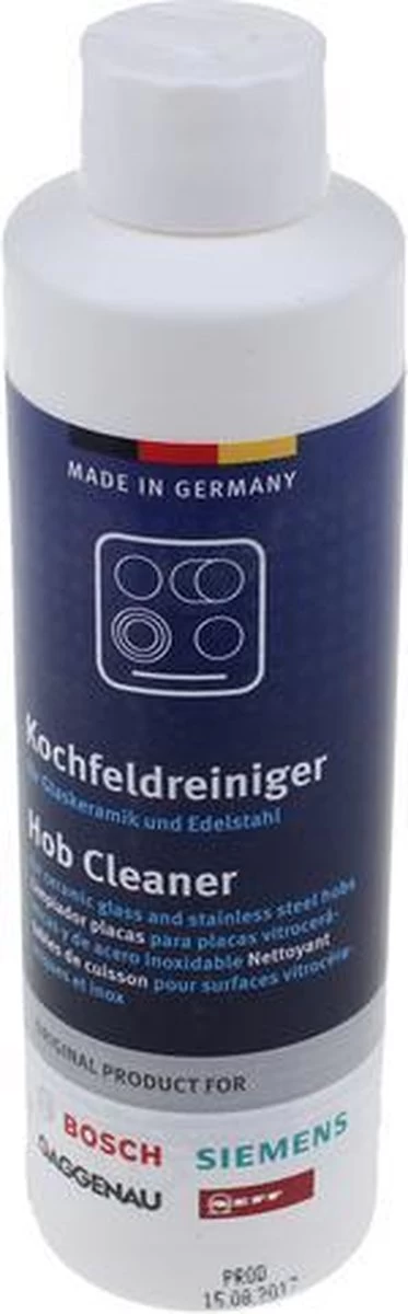 Bosch / Siemens Kookplaat Reiniger - 250 Ml 3 Bosch / Siemens Kookplaat Reiniger - 250 Ml