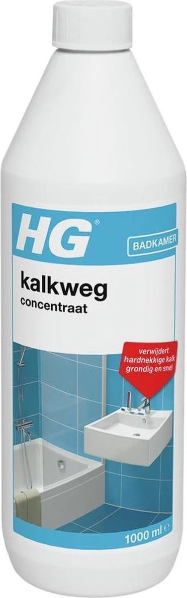 HG Kalkweg Concentraat - 1 L - Krachtige Ontkalker - Geconcentreerd 5 HG Kalkweg Concentraat - 1 L - Krachtige Ontkalker - Geconcentreerd - Afbeelding 3