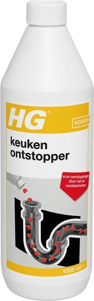 HG Keukenontstopper - 1L - De NR1 Ontstopper - Biologisch Afbreekbaar 3 HG Keukenontstopper - 1L - De NR1 Ontstopper - Biologisch Afbreekbaar