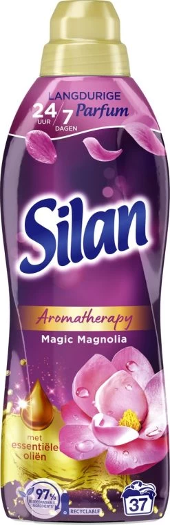 Silan Aroma Therapy Magic Magnolia Wasverzachter - 6 X 37 Wasbeurten - Voordeelverpakking -Leven Producten Winkel 390x1200