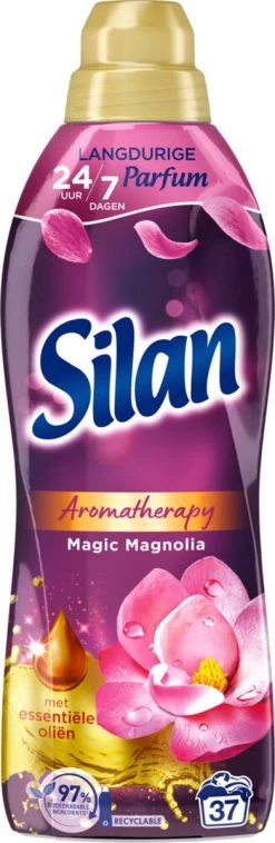 Silan Aroma Therapy Magic Magnolia Wasverzachter - 6 X 37 Wasbeurten - Voordeelverpakking -Leven Producten Winkel 391x1200 1