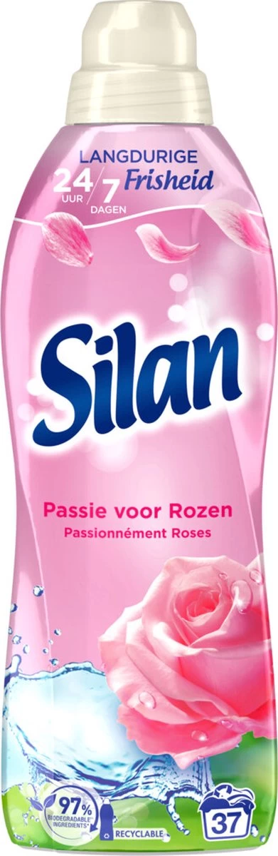 Silan Passie Voor Rozen Wasverzachter - 6 X 37 Wasbeurten - Voordeelverpakking 11 Silan Passie Voor Rozen Wasverzachter - 6 X 37 Wasbeurten - Voordeelverpakking - Afbeelding 9