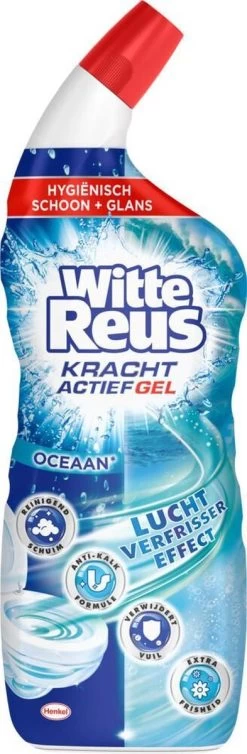 Witte Reus Toiletreiniger - Kracht Actief Gel Oceaan - Voordeelverpakking 10 X 700ml 12 Witte Reus Toiletreiniger - Kracht Actief Gel Oceaan - Voordeelverpakking 10 X 700ml -Leven Producten Winkel 393x1200 2